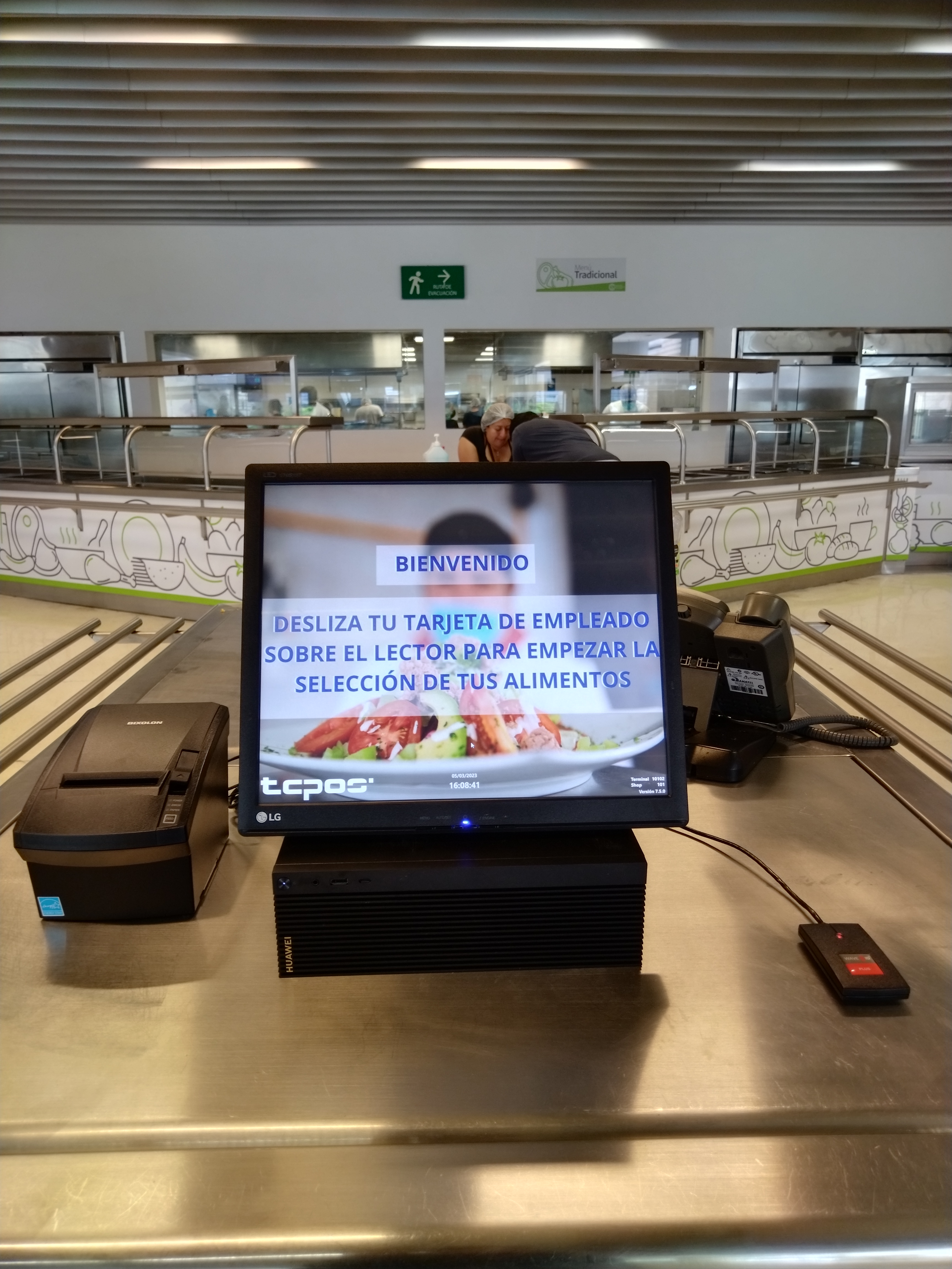 Punto de Venta en Comedor Industrial 1